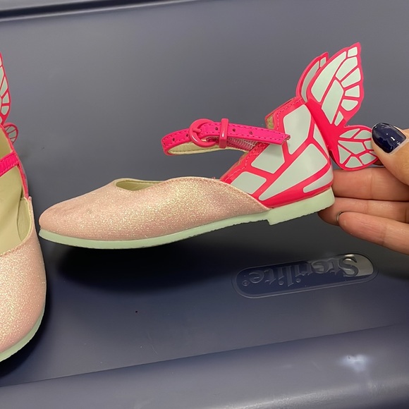 Sophia Webster mini butterfly shoes size 24 - Picture 3 of 6